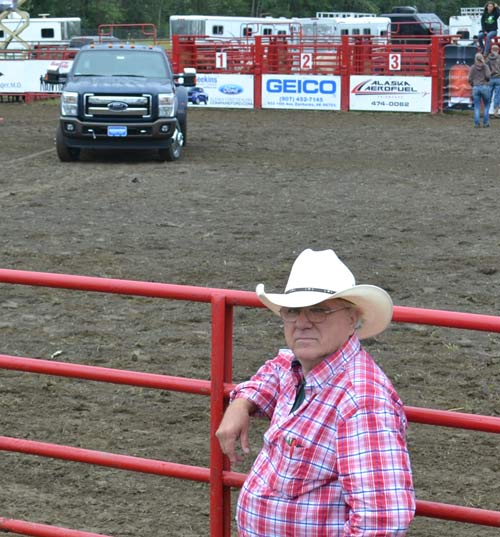 Sam at the Alaska Fair and Rodeo